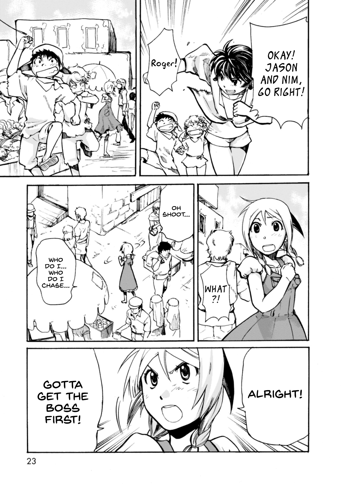 Mushikago no Cagaster chapter 5 page 23