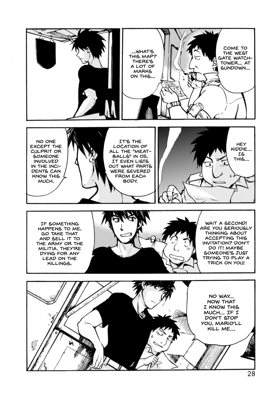 Mushikago no Cagaster chapter 5 page 28