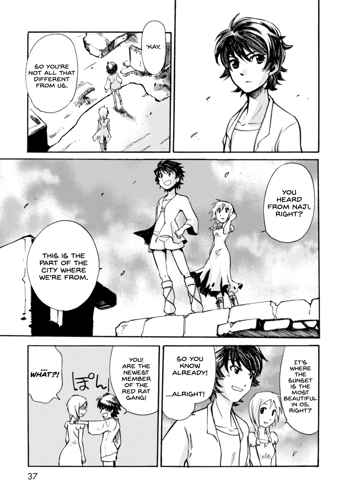 Mushikago no Cagaster chapter 5 page 37