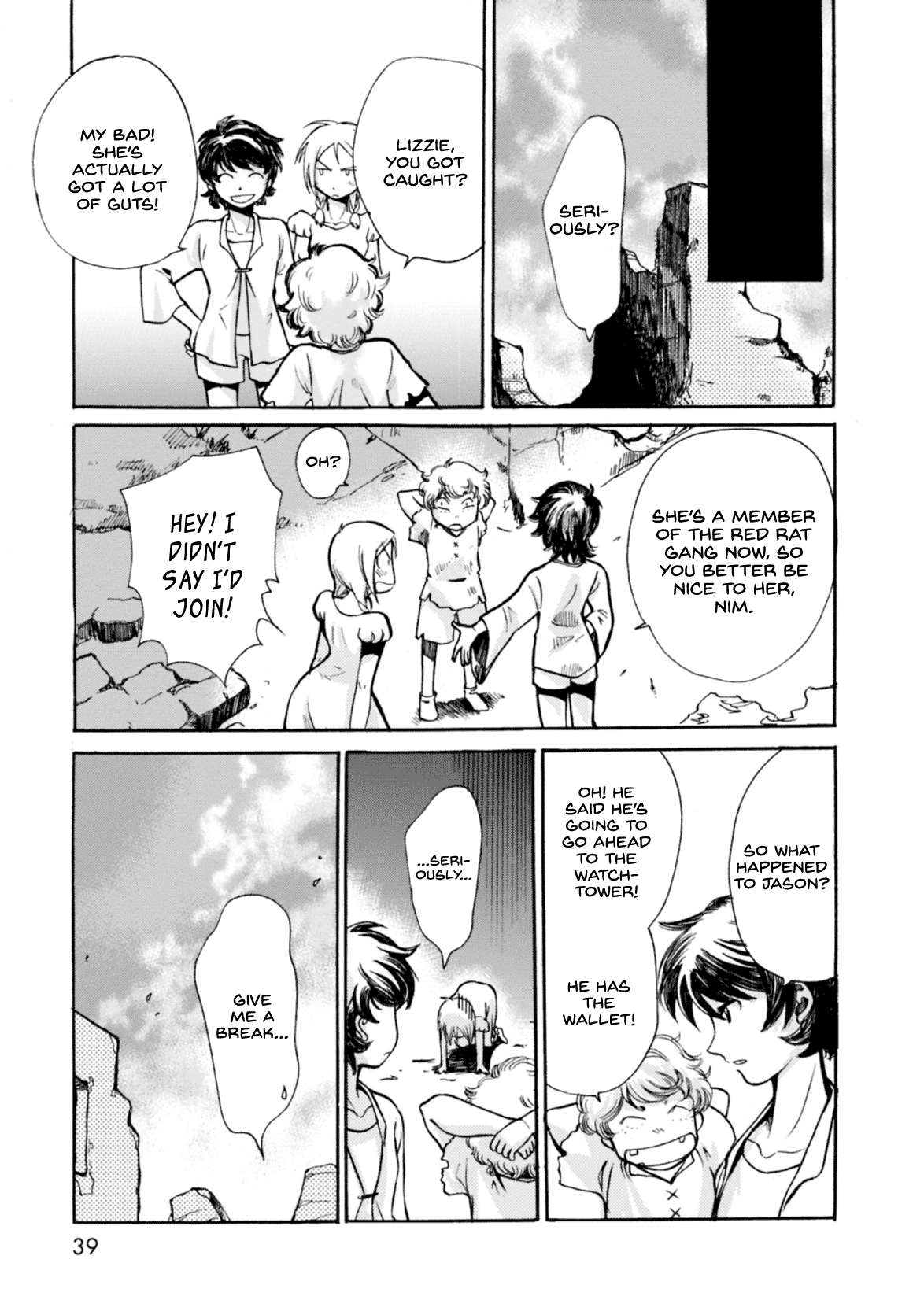 Mushikago no Cagaster chapter 5 page 39