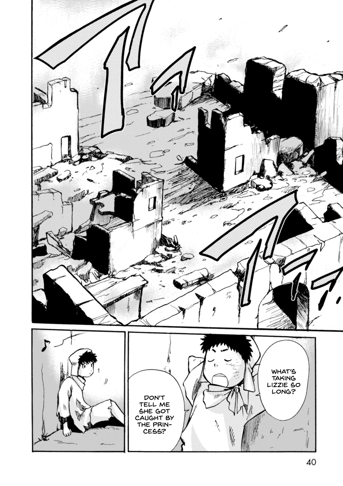 Mushikago no Cagaster chapter 5 page 40