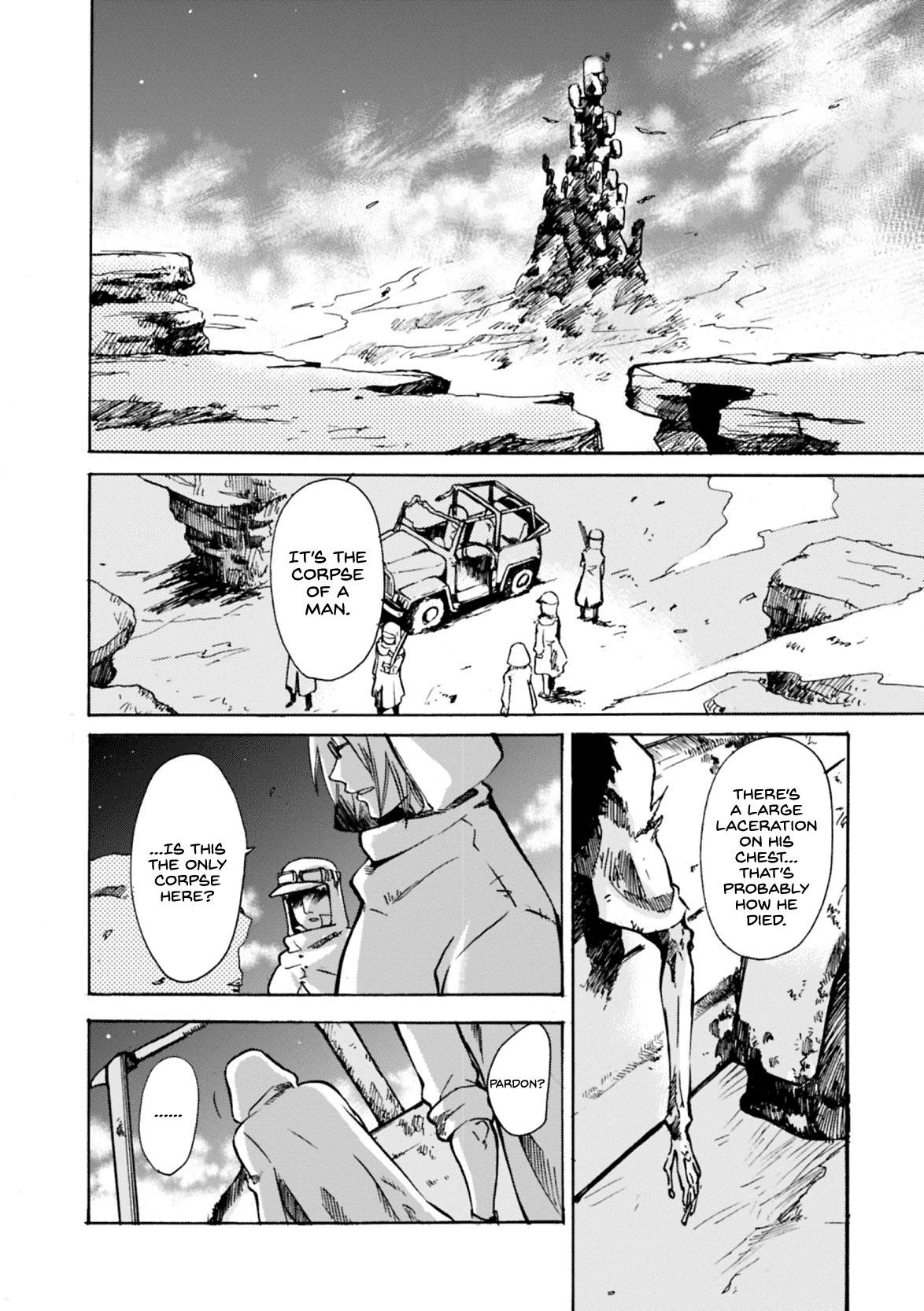 Mushikago no Cagaster chapter 6 page 3