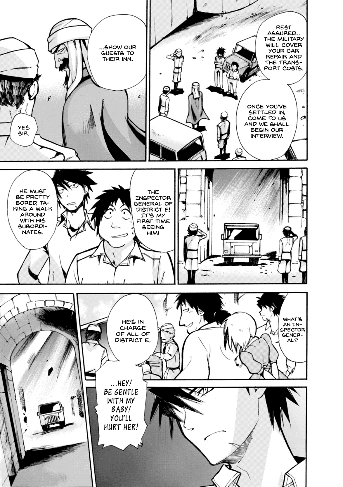 Mushikago no Cagaster chapter 7 page 12