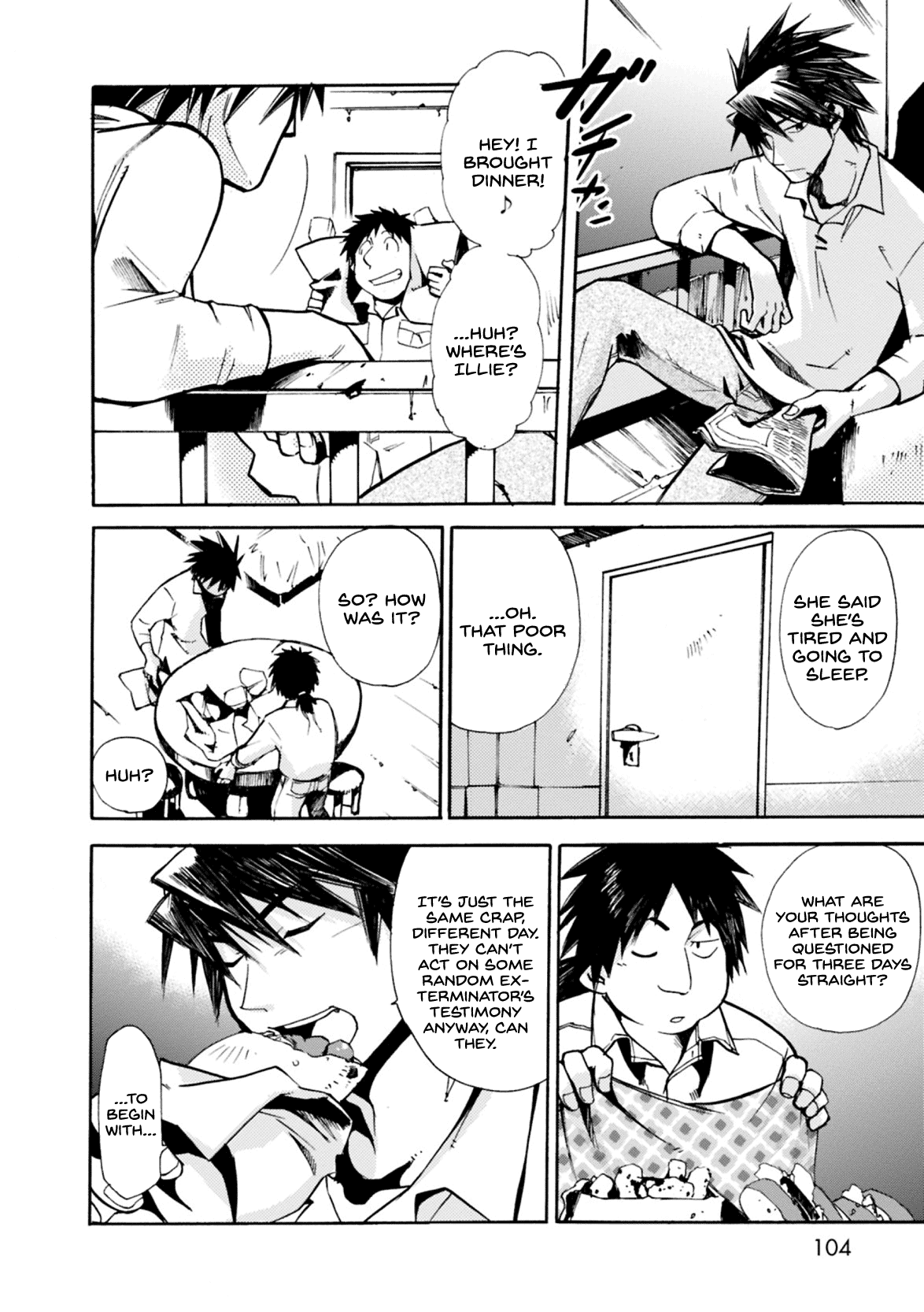 Mushikago no Cagaster chapter 7 page 21