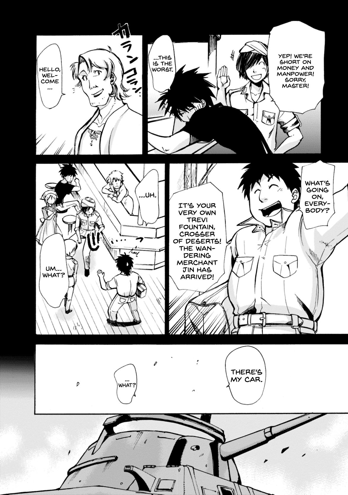 Mushikago no Cagaster chapter 7 page 7