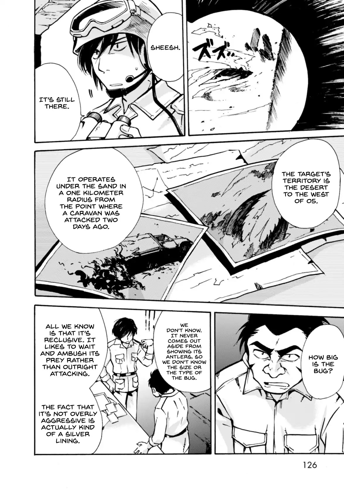 Mushikago no Cagaster chapter 8 page 9