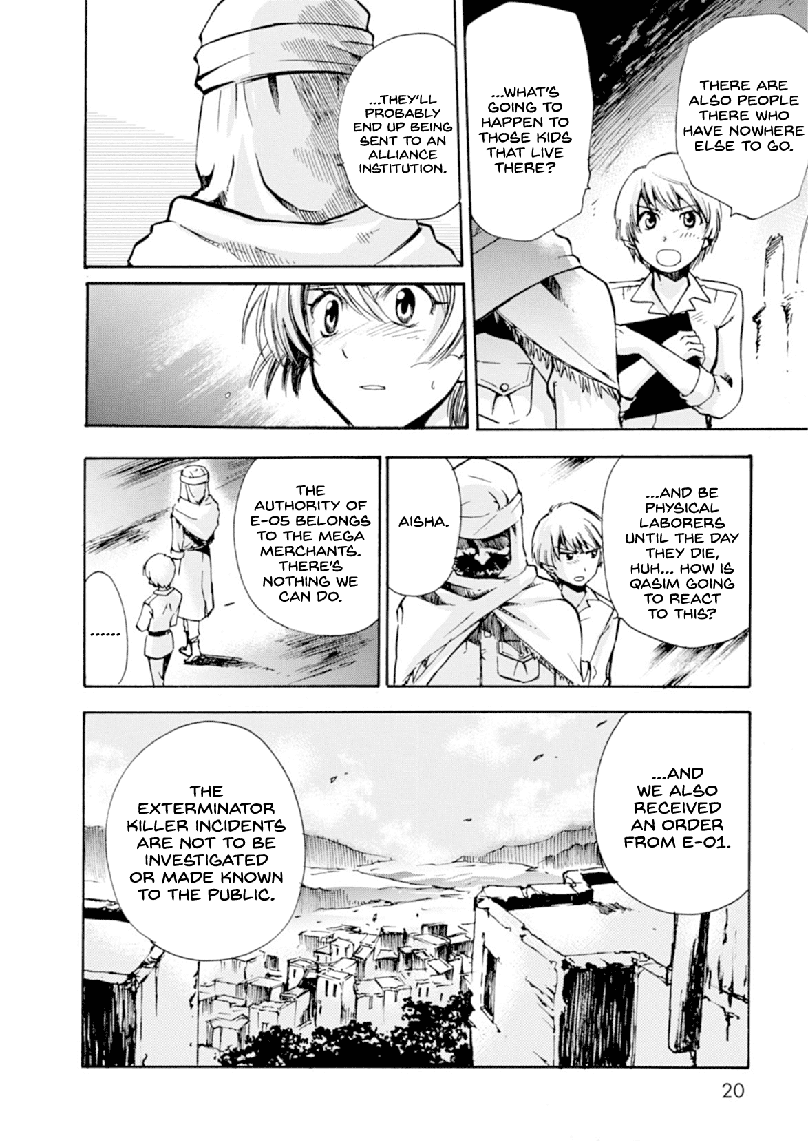 Mushikago no Cagaster chapter 9 page 20