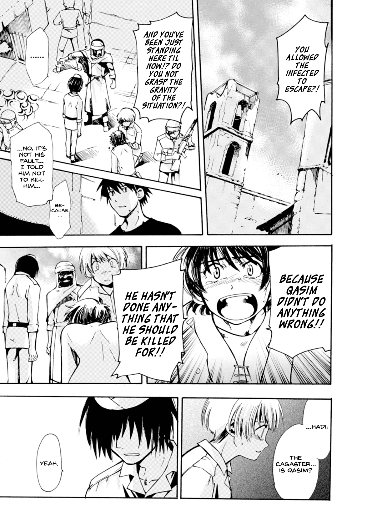 Mushikago no Cagaster chapter 9 page 35