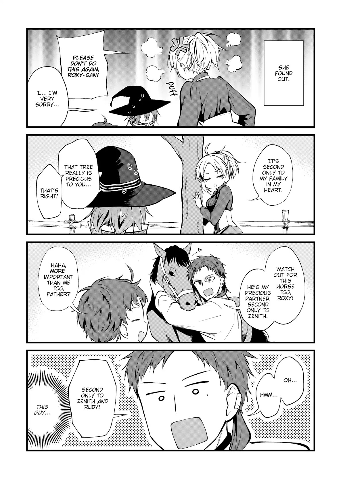 Mushoku Tensei: Even If It's a 4-Koma, I'll Get Serious chapter 1 page 10