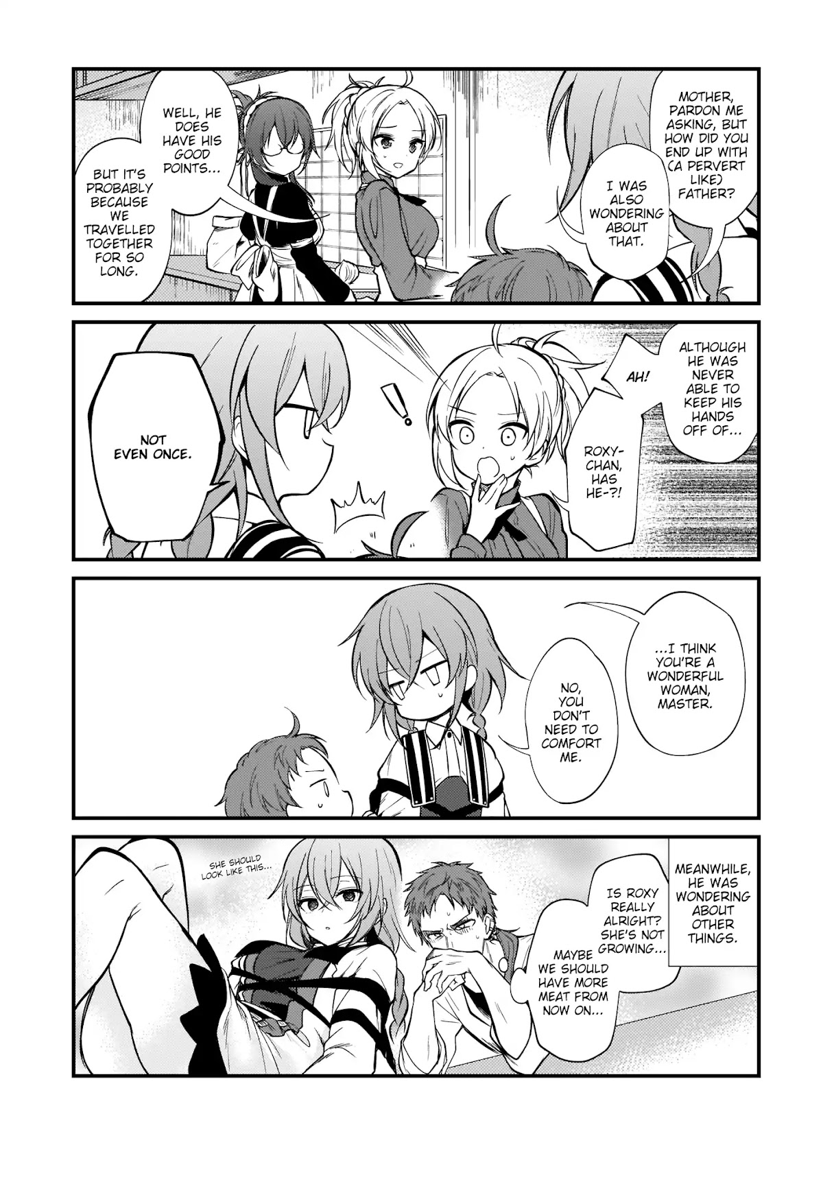 Mushoku Tensei: Even If It's a 4-Koma, I'll Get Serious chapter 1 page 13