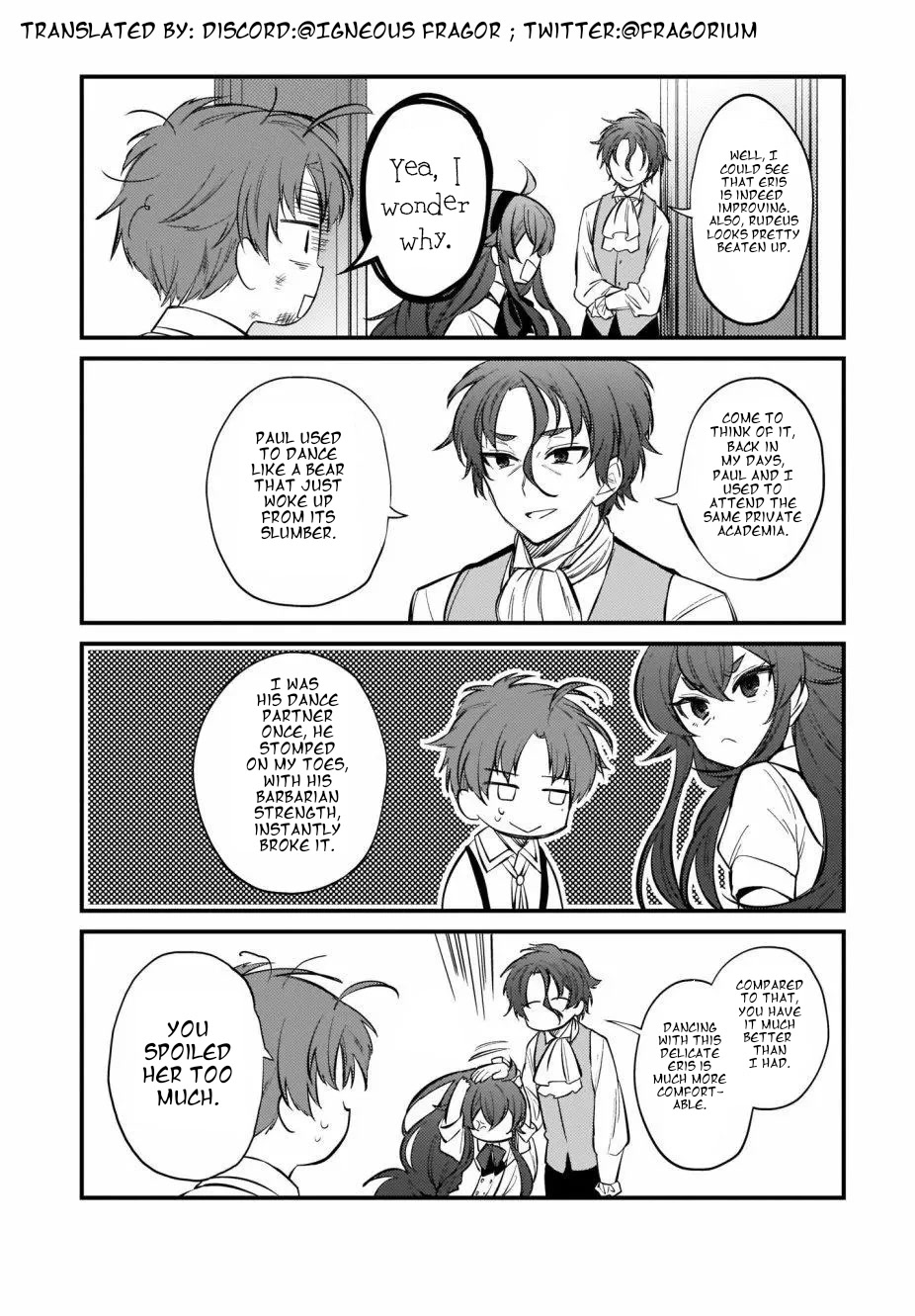Mushoku Tensei: Even If It's a 4-Koma, I'll Get Serious chapter 10 page 4