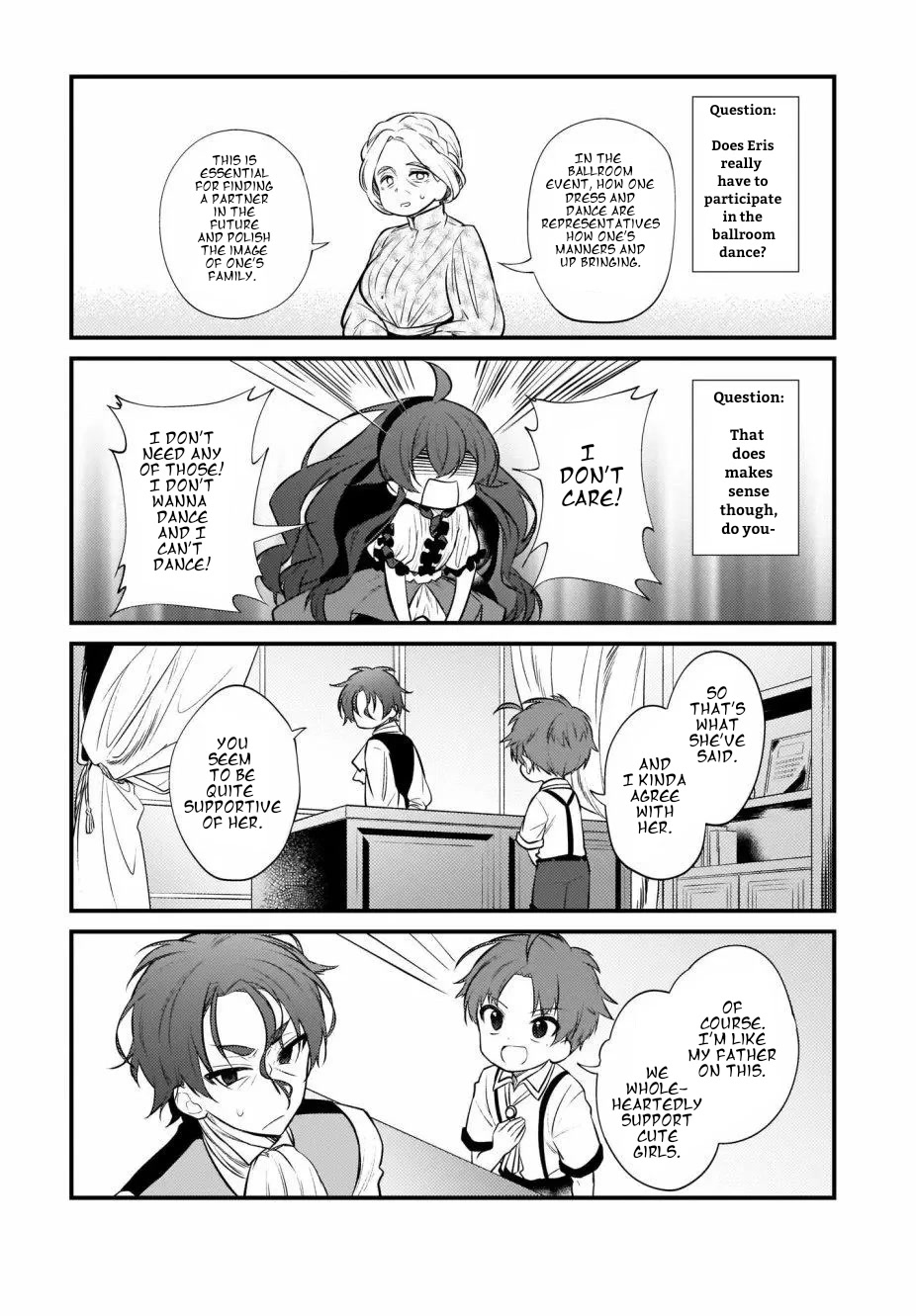 Mushoku Tensei: Even If It's a 4-Koma, I'll Get Serious chapter 10 page 7
