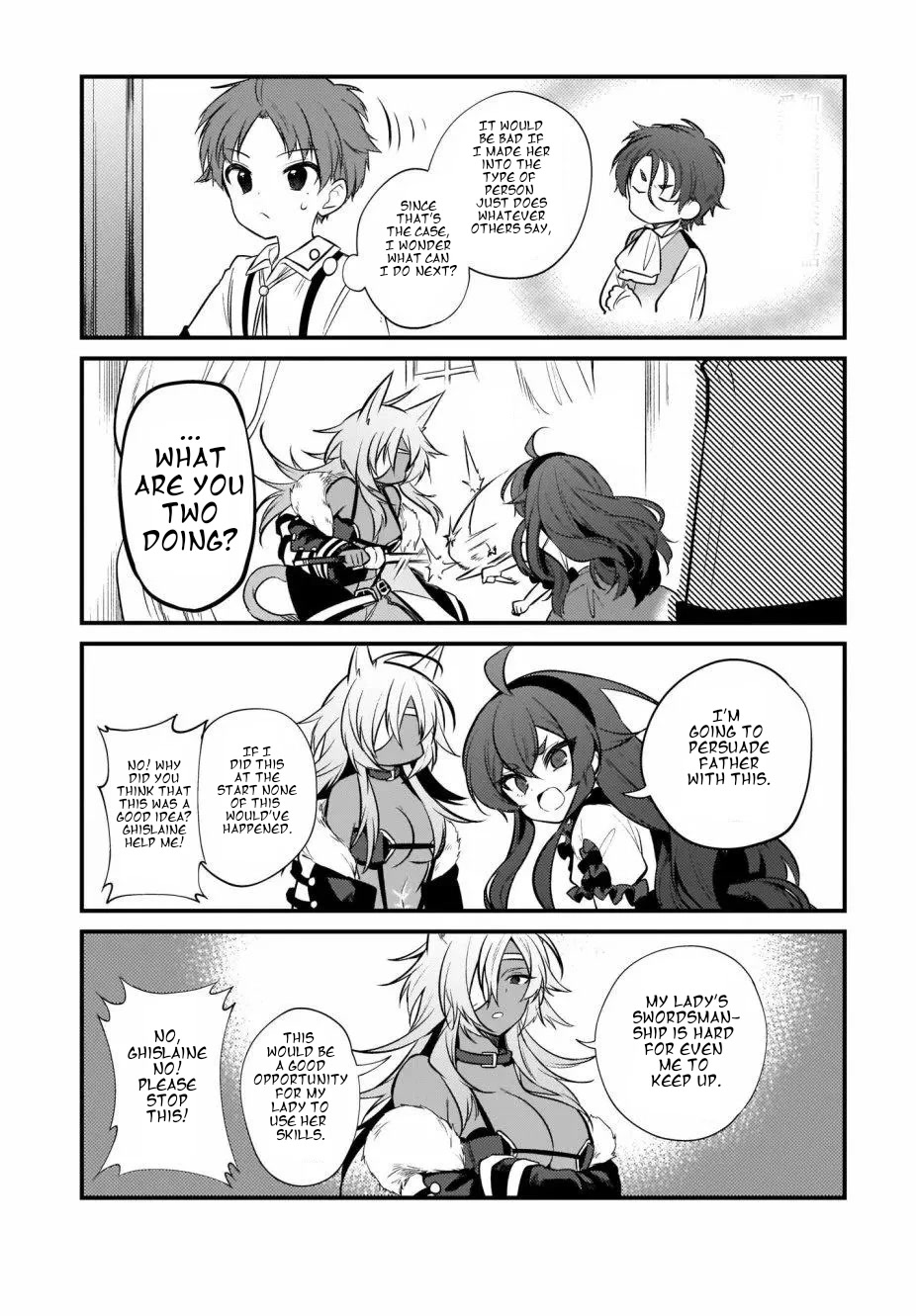 Mushoku Tensei: Even If It's a 4-Koma, I'll Get Serious chapter 10 page 8