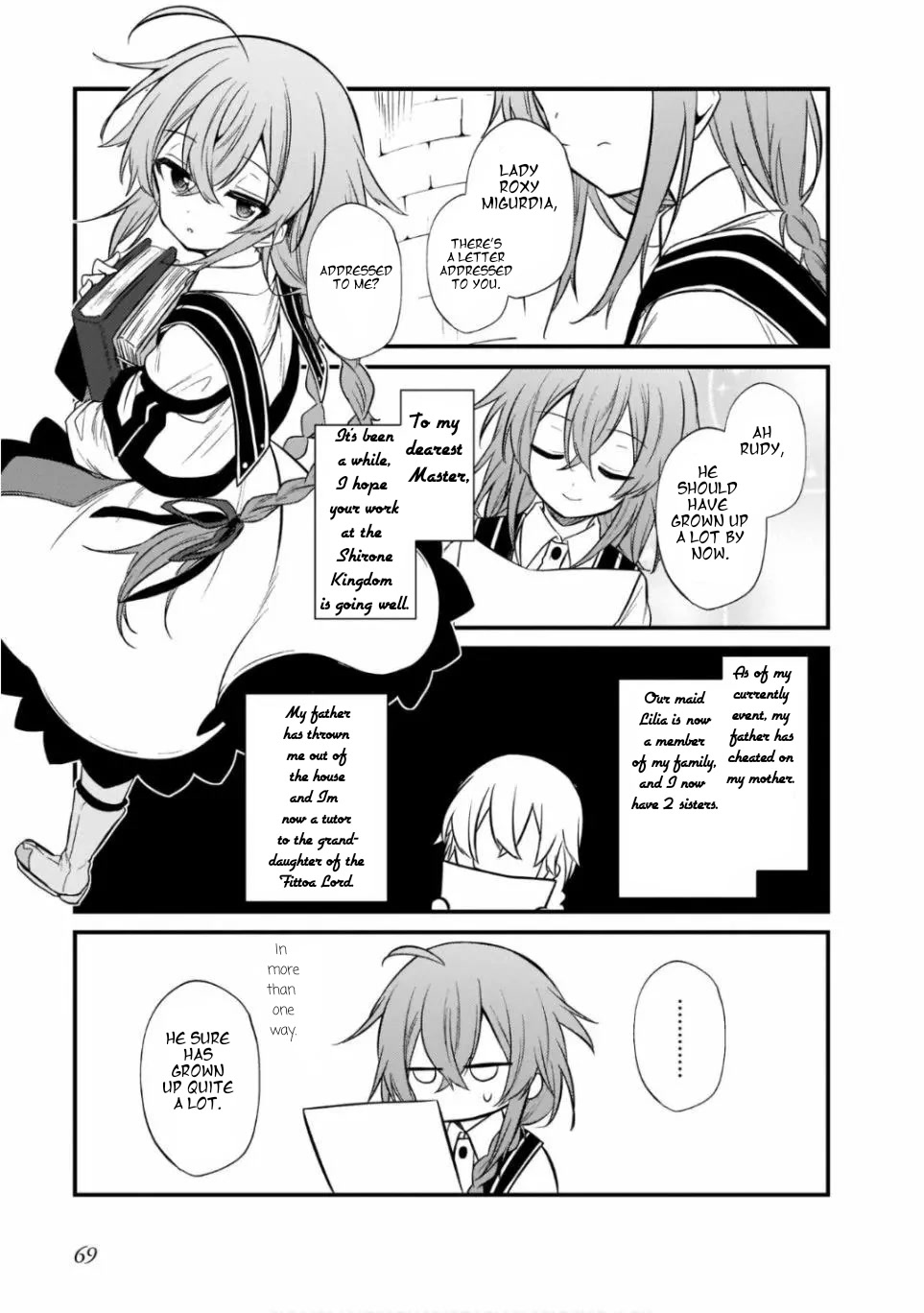 Mushoku Tensei: Even If It's a 4-Koma, I'll Get Serious chapter 11 page 13