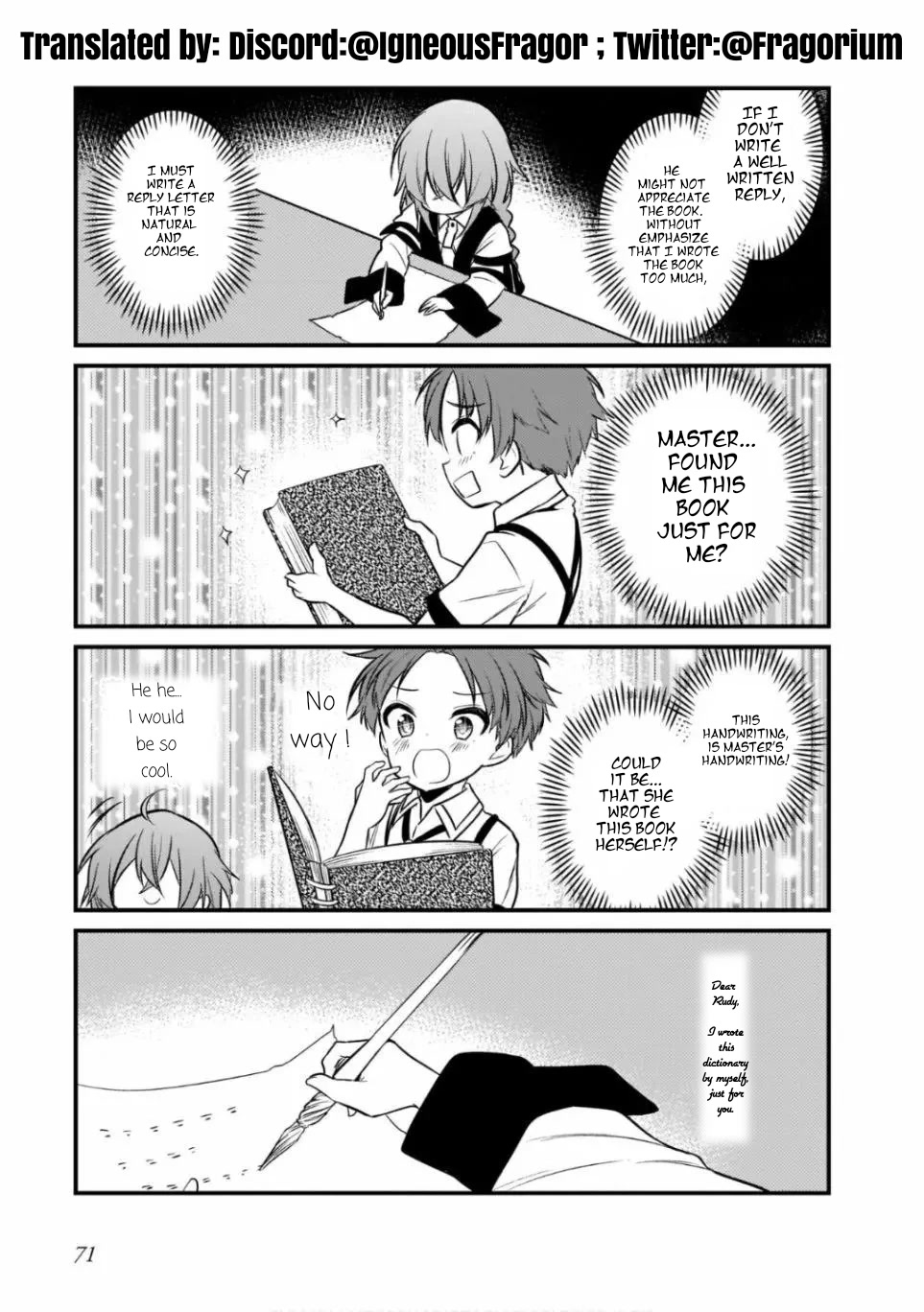 Mushoku Tensei: Even If It's a 4-Koma, I'll Get Serious chapter 11 page 15
