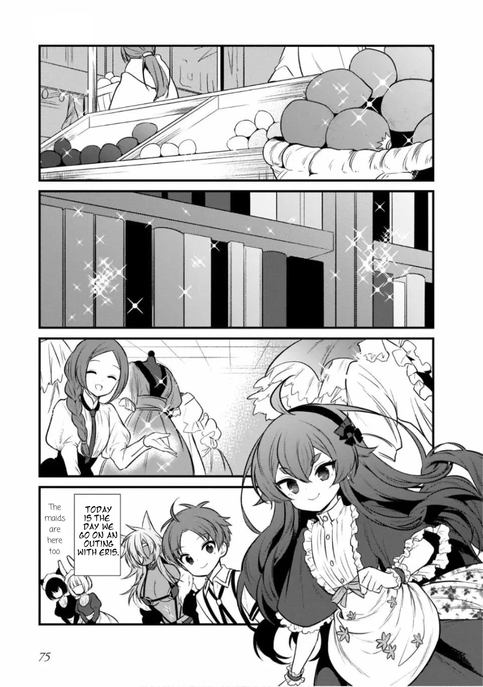 Mushoku Tensei: Even If It's a 4-Koma, I'll Get Serious chapter 12 page 1