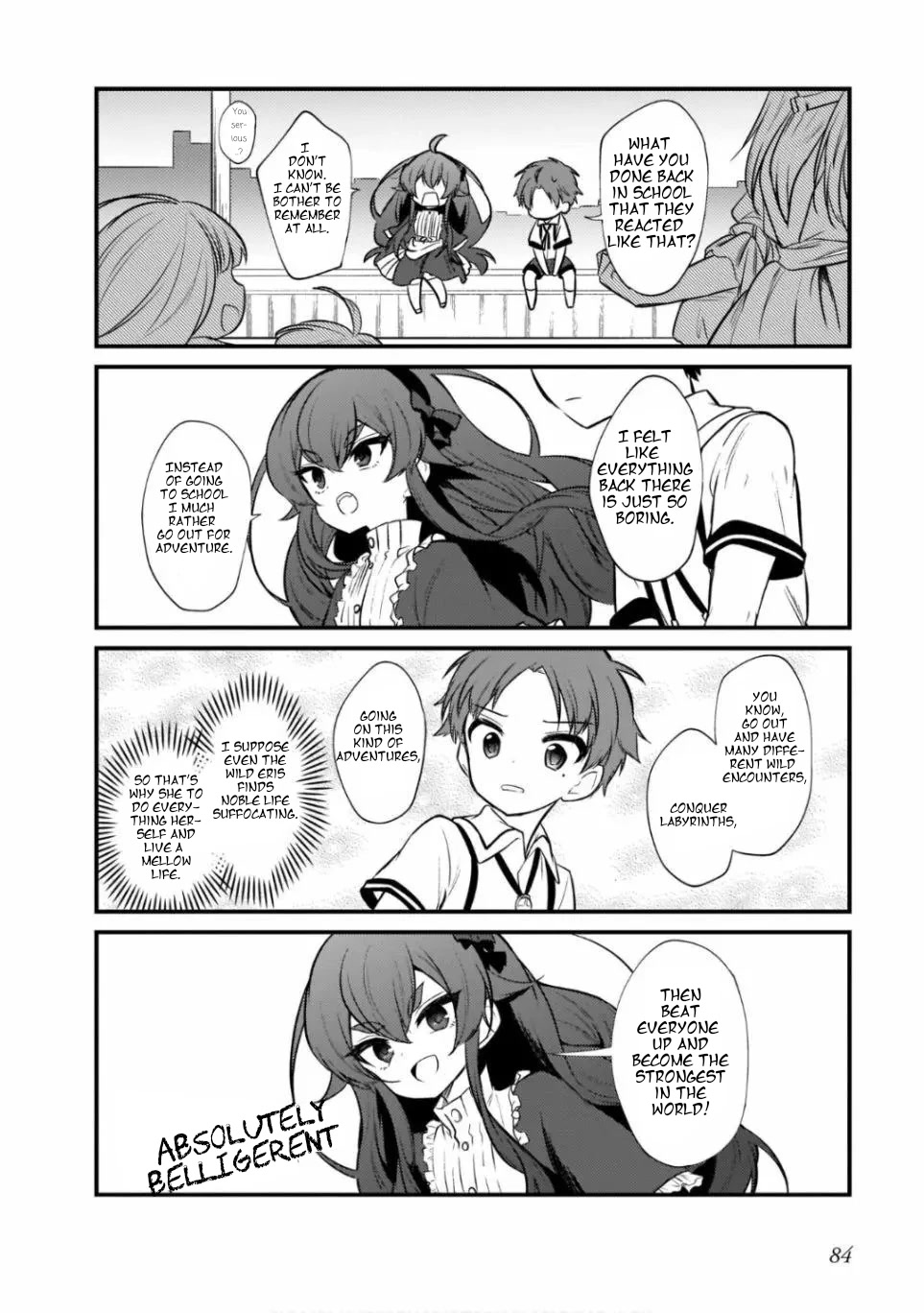 Mushoku Tensei: Even If It's a 4-Koma, I'll Get Serious chapter 12 page 10