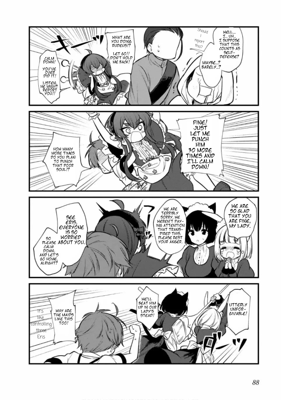 Mushoku Tensei: Even If It's a 4-Koma, I'll Get Serious chapter 12 page 14