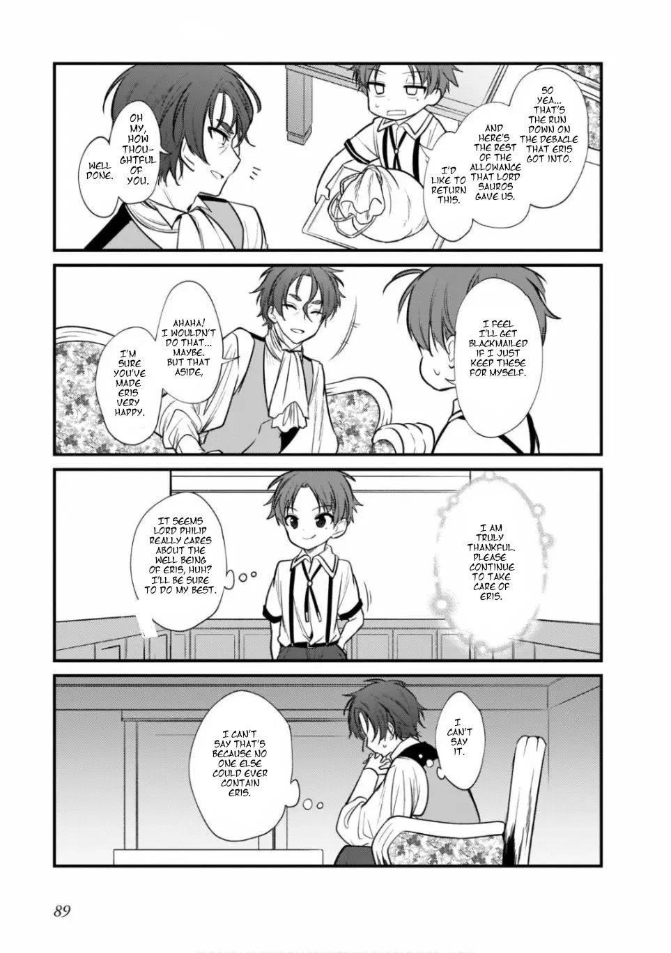 Mushoku Tensei: Even If It's a 4-Koma, I'll Get Serious chapter 12 page 15