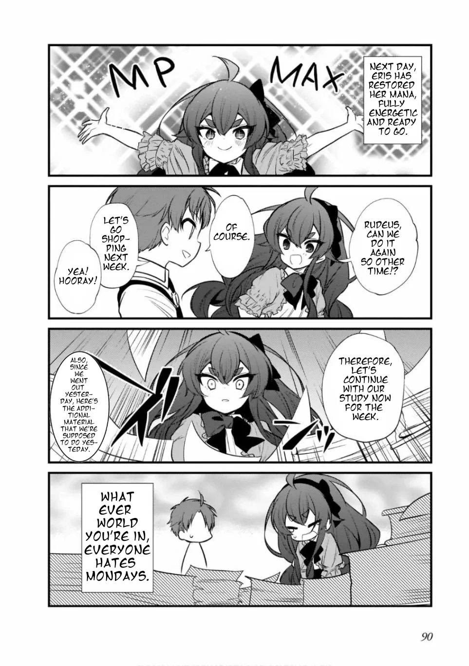 Mushoku Tensei: Even If It's a 4-Koma, I'll Get Serious chapter 12 page 16