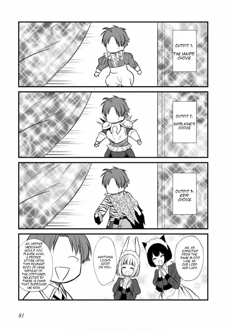 Mushoku Tensei: Even If It's a 4-Koma, I'll Get Serious chapter 12 page 7