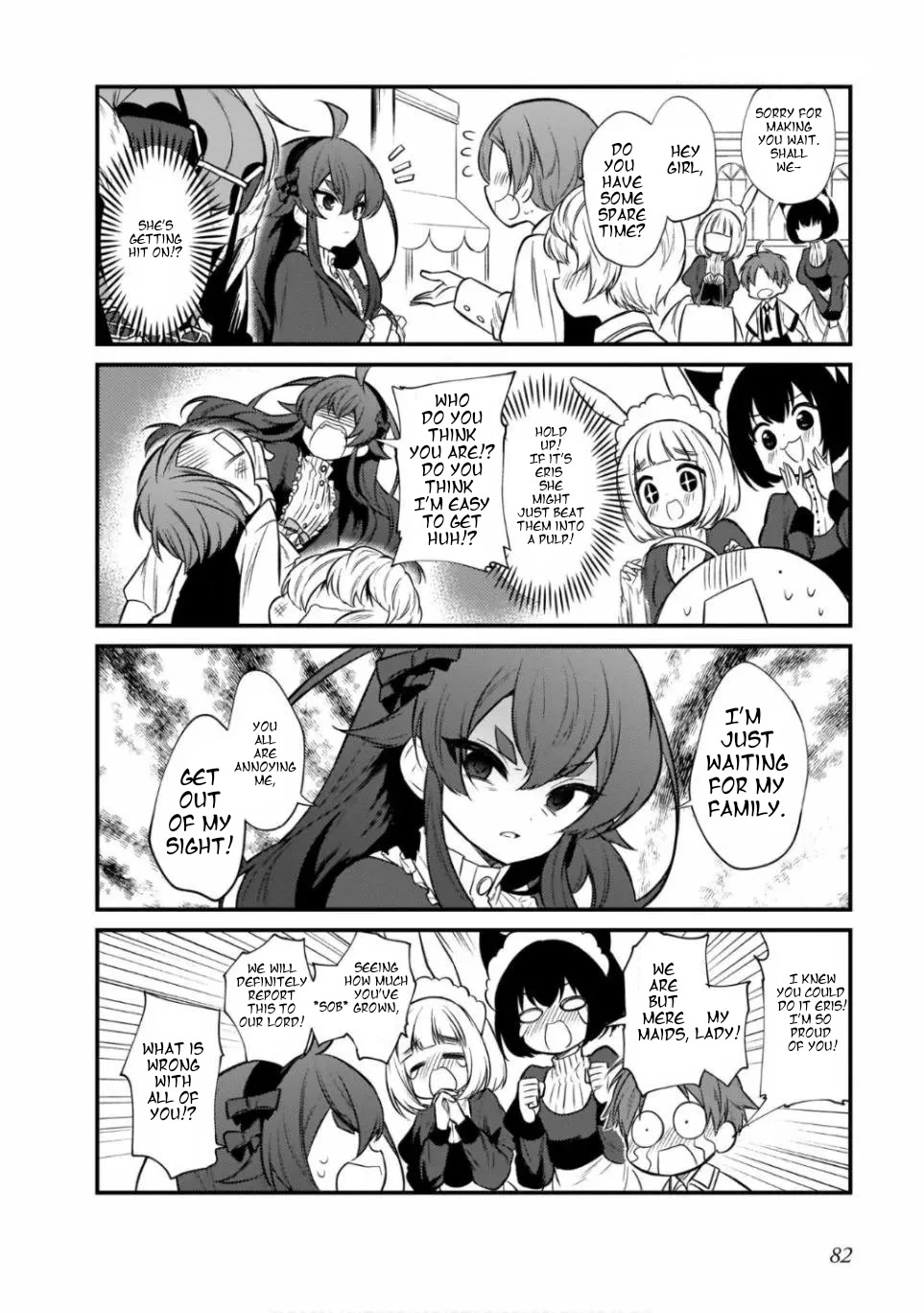 Mushoku Tensei: Even If It's a 4-Koma, I'll Get Serious chapter 12 page 8