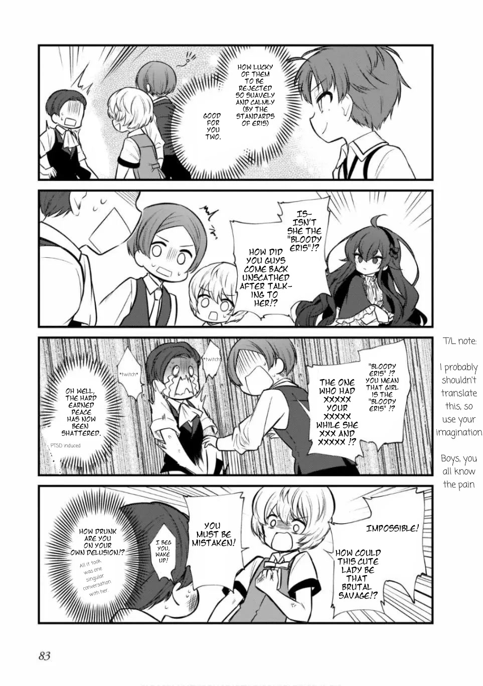 Mushoku Tensei: Even If It's a 4-Koma, I'll Get Serious chapter 12 page 9