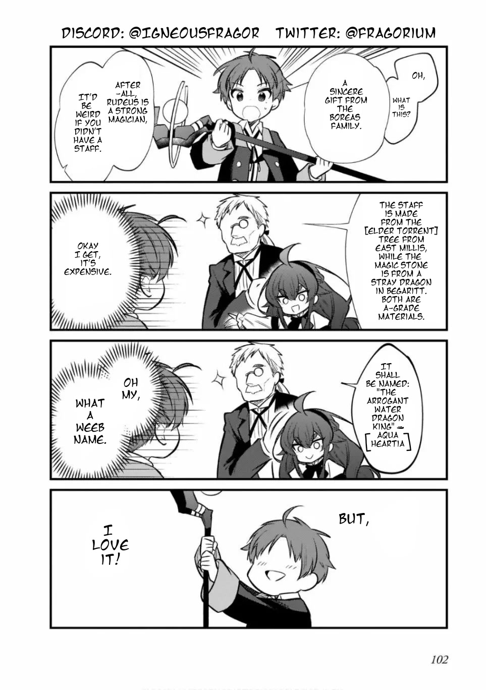 Mushoku Tensei: Even If It's a 4-Koma, I'll Get Serious chapter 13 page 10