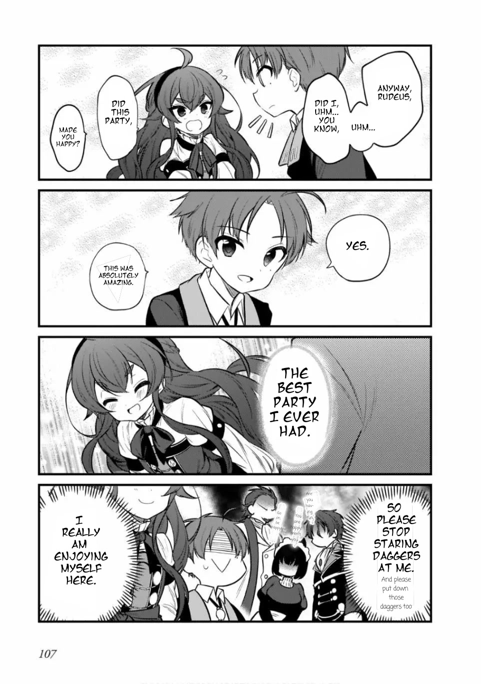 Mushoku Tensei: Even If It's a 4-Koma, I'll Get Serious chapter 13 page 15