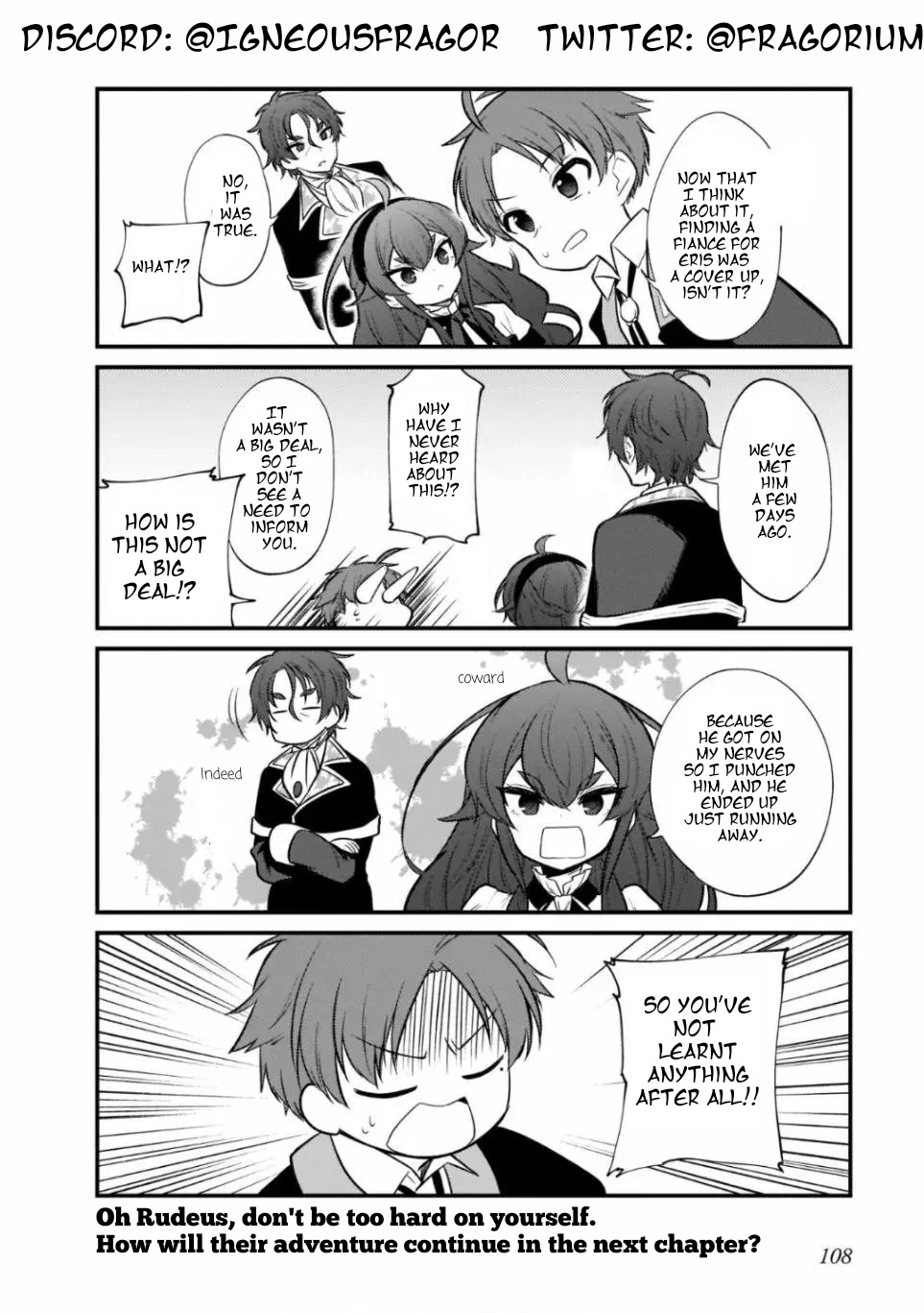 Mushoku Tensei: Even If It's a 4-Koma, I'll Get Serious chapter 13 page 16