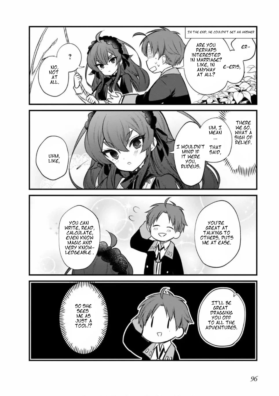 Mushoku Tensei: Even If It's a 4-Koma, I'll Get Serious chapter 13 page 4