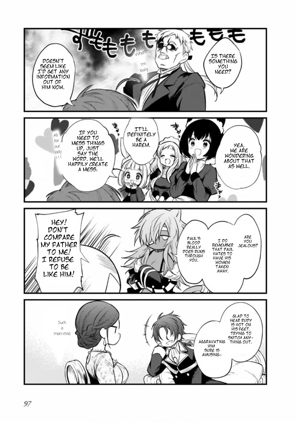 Mushoku Tensei: Even If It's a 4-Koma, I'll Get Serious chapter 13 page 5