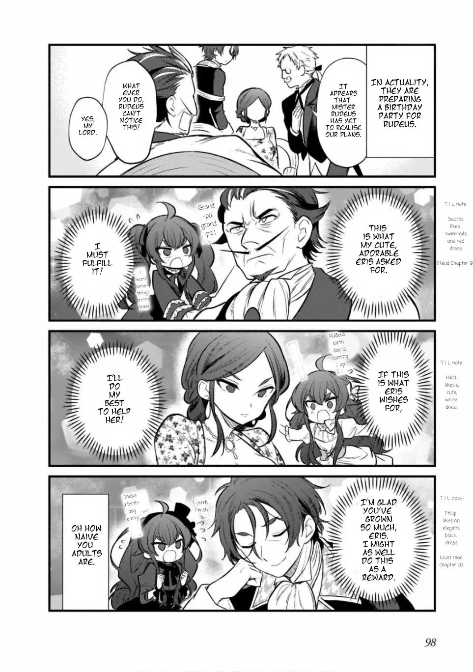 Mushoku Tensei: Even If It's a 4-Koma, I'll Get Serious chapter 13 page 6