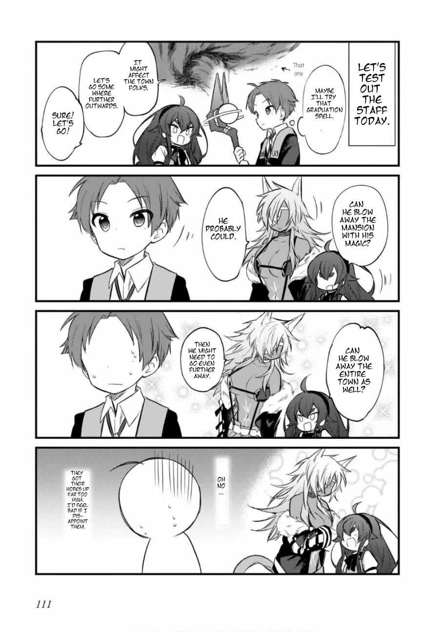 Mushoku Tensei: Even If It's a 4-Koma, I'll Get Serious chapter 14 page 1