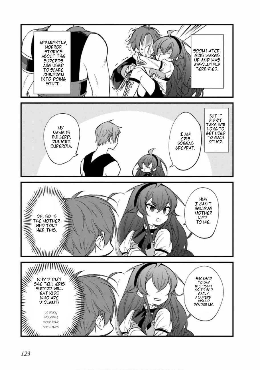 Mushoku Tensei: Even If It's a 4-Koma, I'll Get Serious chapter 14 page 13