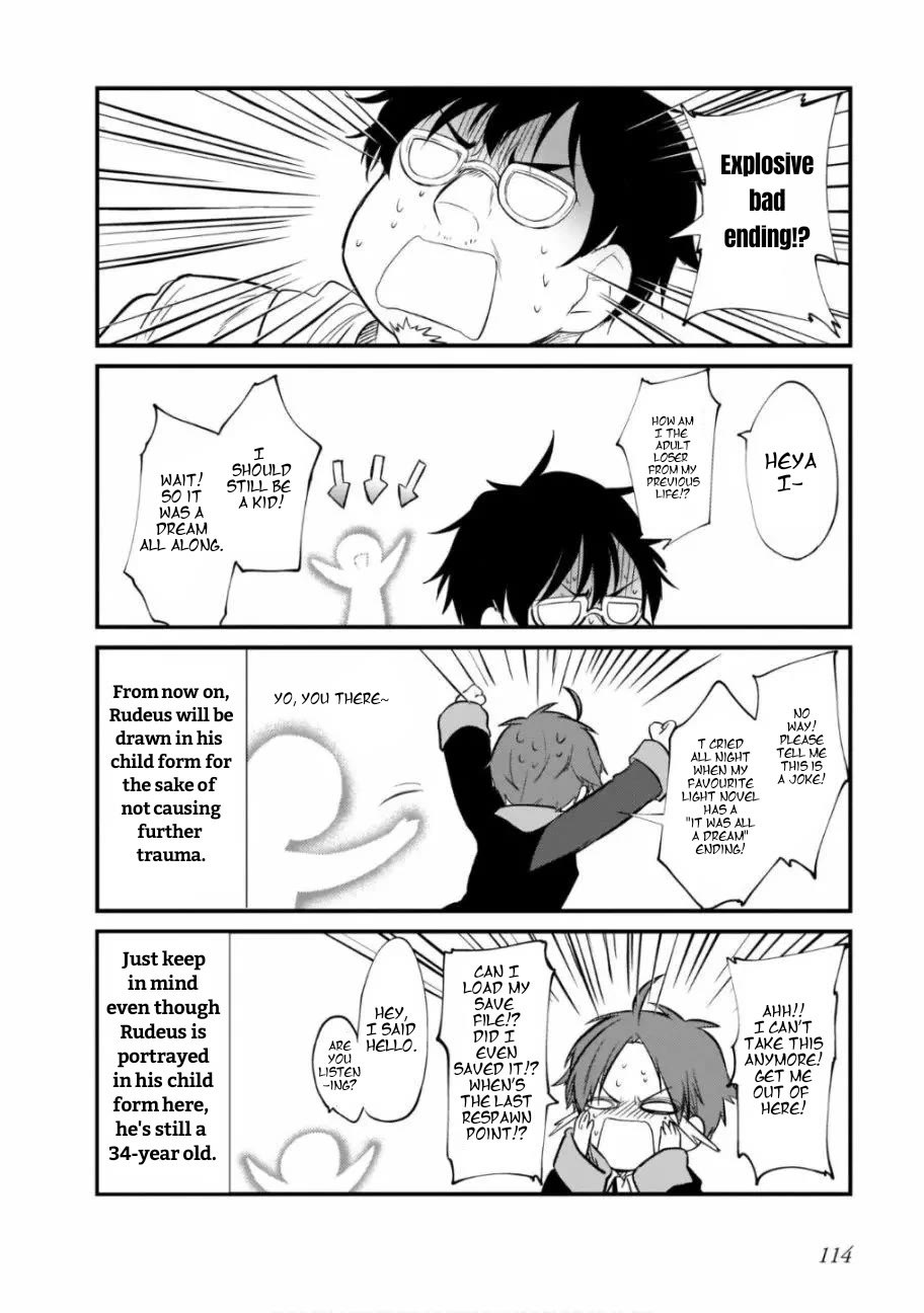 Mushoku Tensei: Even If It's a 4-Koma, I'll Get Serious chapter 14 page 4
