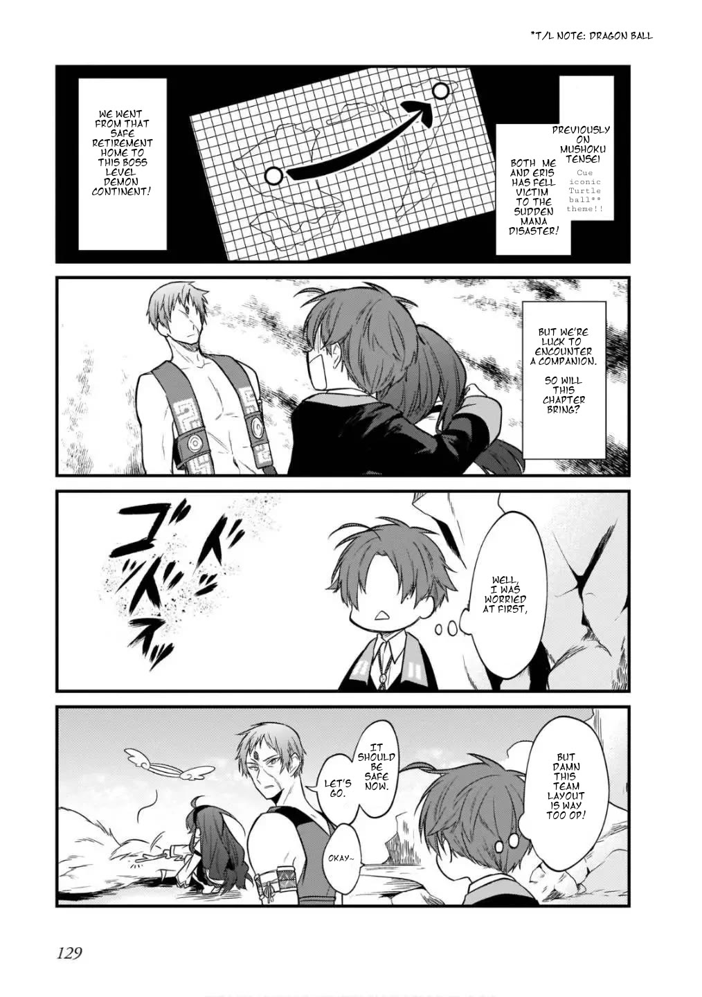 Mushoku Tensei: Even If It's a 4-Koma, I'll Get Serious chapter 15 page 1