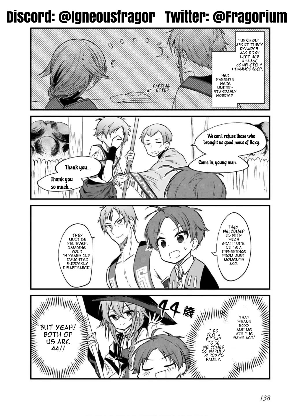 Mushoku Tensei: Even If It's a 4-Koma, I'll Get Serious chapter 15 page 10