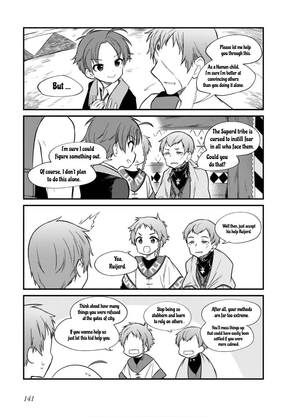 Mushoku Tensei: Even If It's a 4-Koma, I'll Get Serious chapter 15 page 13
