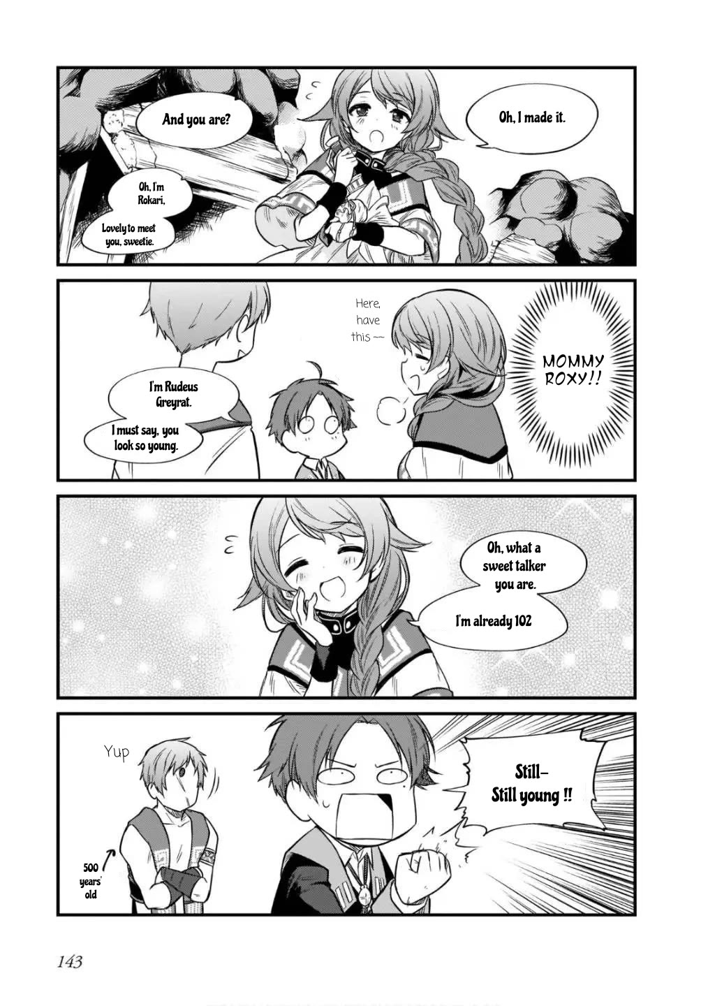 Mushoku Tensei: Even If It's a 4-Koma, I'll Get Serious chapter 15 page 15