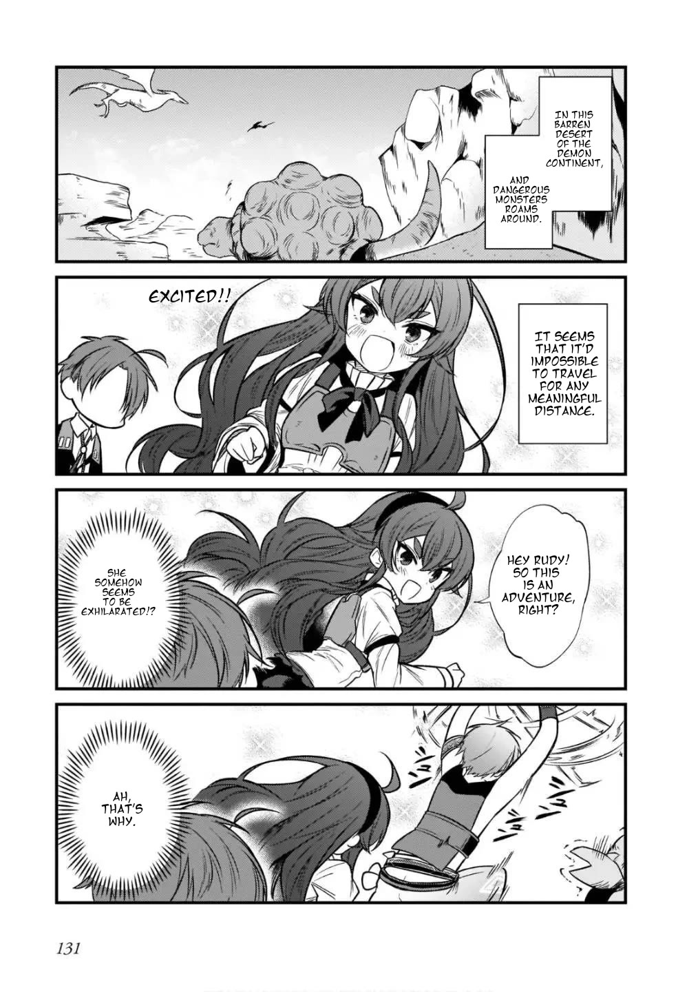 Mushoku Tensei: Even If It's a 4-Koma, I'll Get Serious chapter 15 page 3
