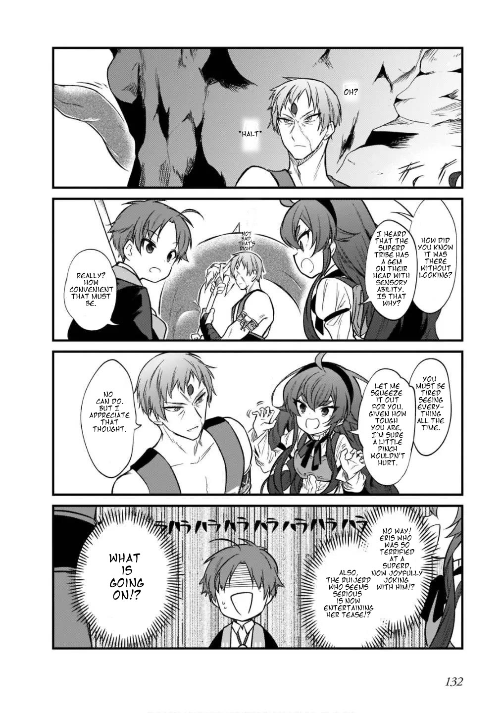 Mushoku Tensei: Even If It's a 4-Koma, I'll Get Serious chapter 15 page 4