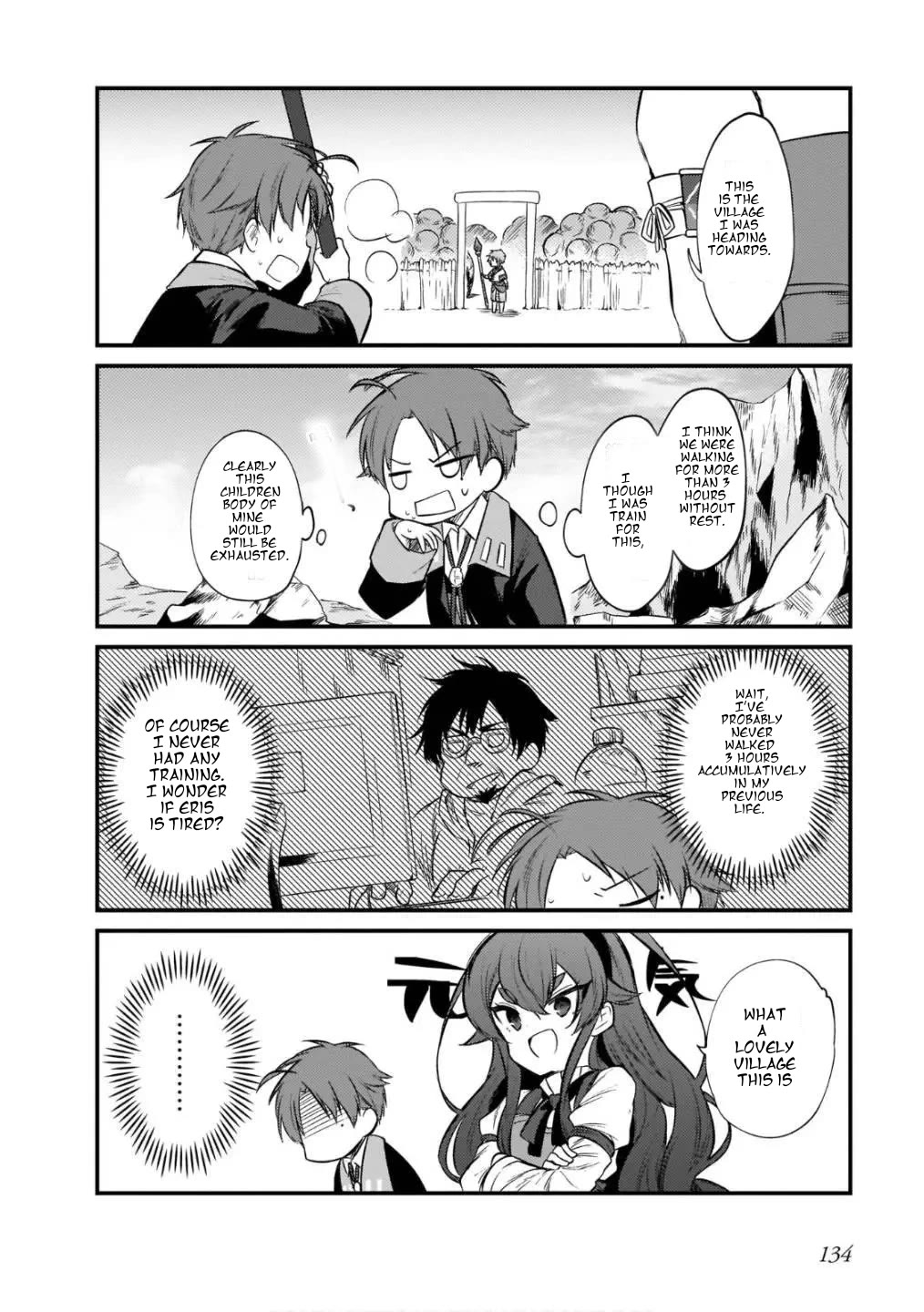 Mushoku Tensei: Even If It's a 4-Koma, I'll Get Serious chapter 15 page 6