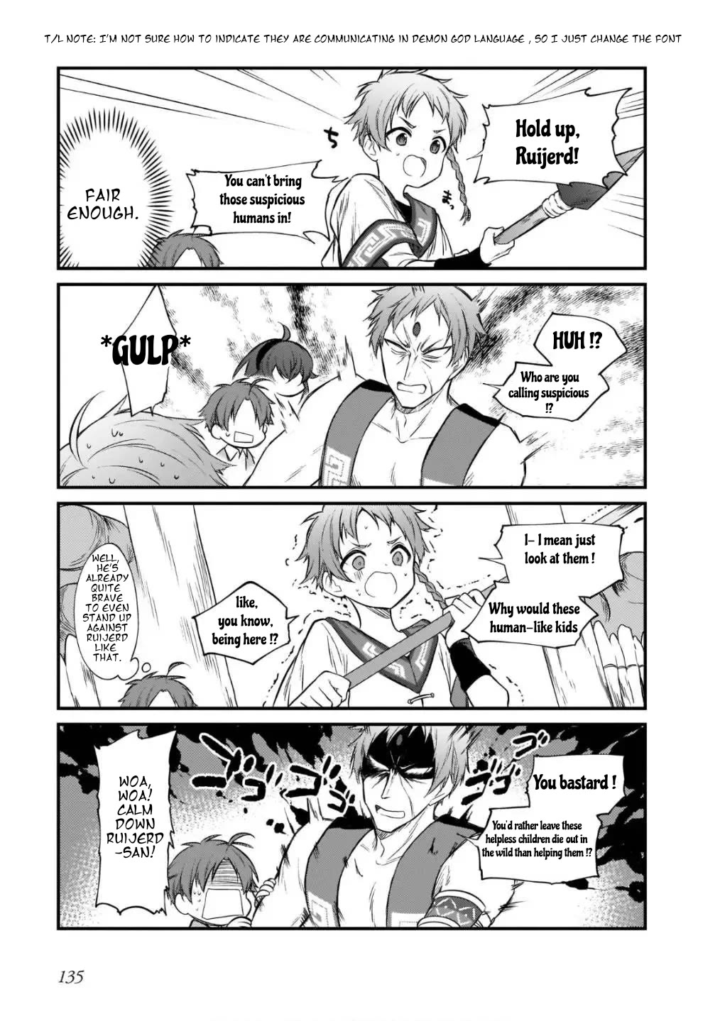 Mushoku Tensei: Even If It's a 4-Koma, I'll Get Serious chapter 15 page 7