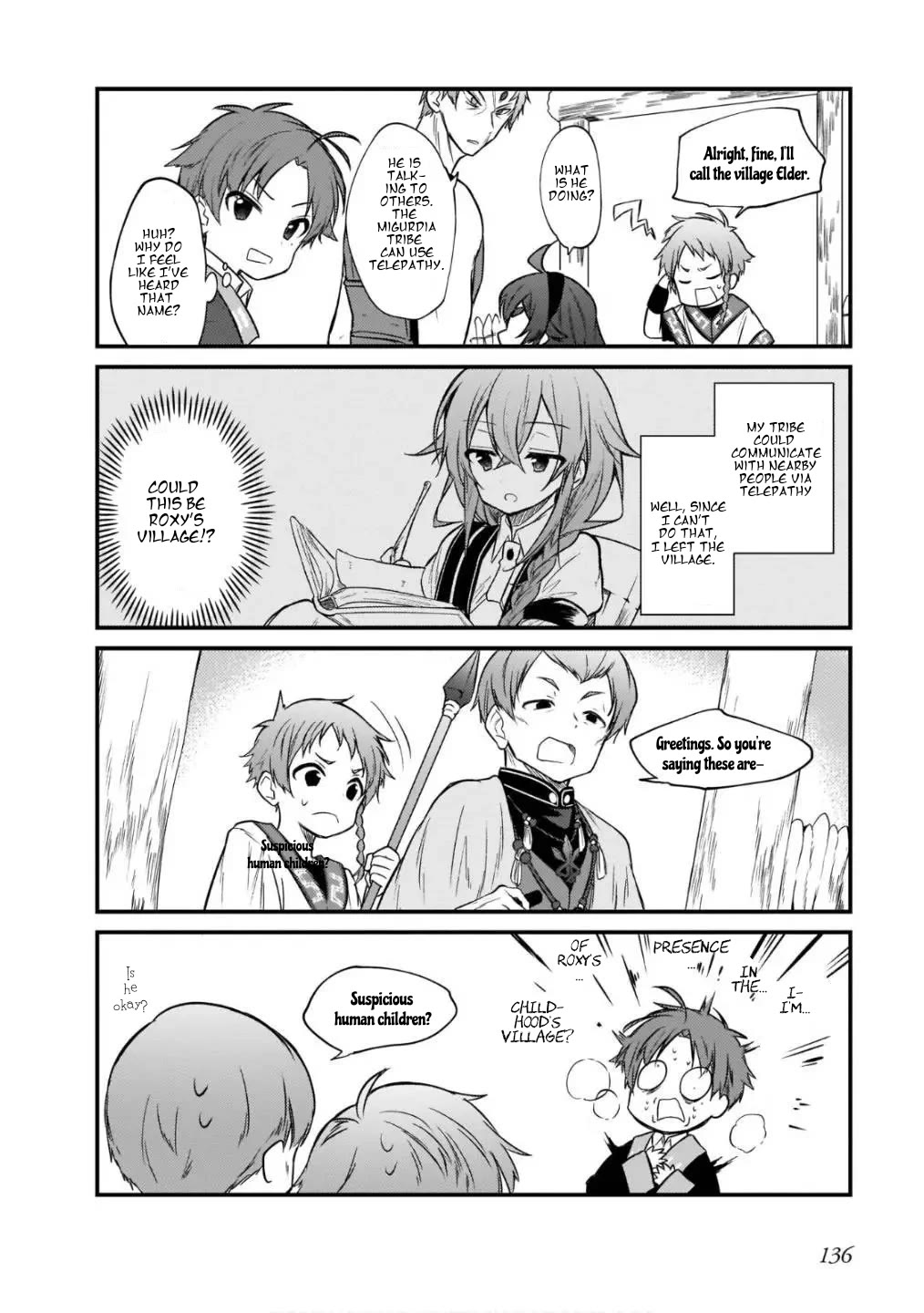 Mushoku Tensei: Even If It's a 4-Koma, I'll Get Serious chapter 15 page 8