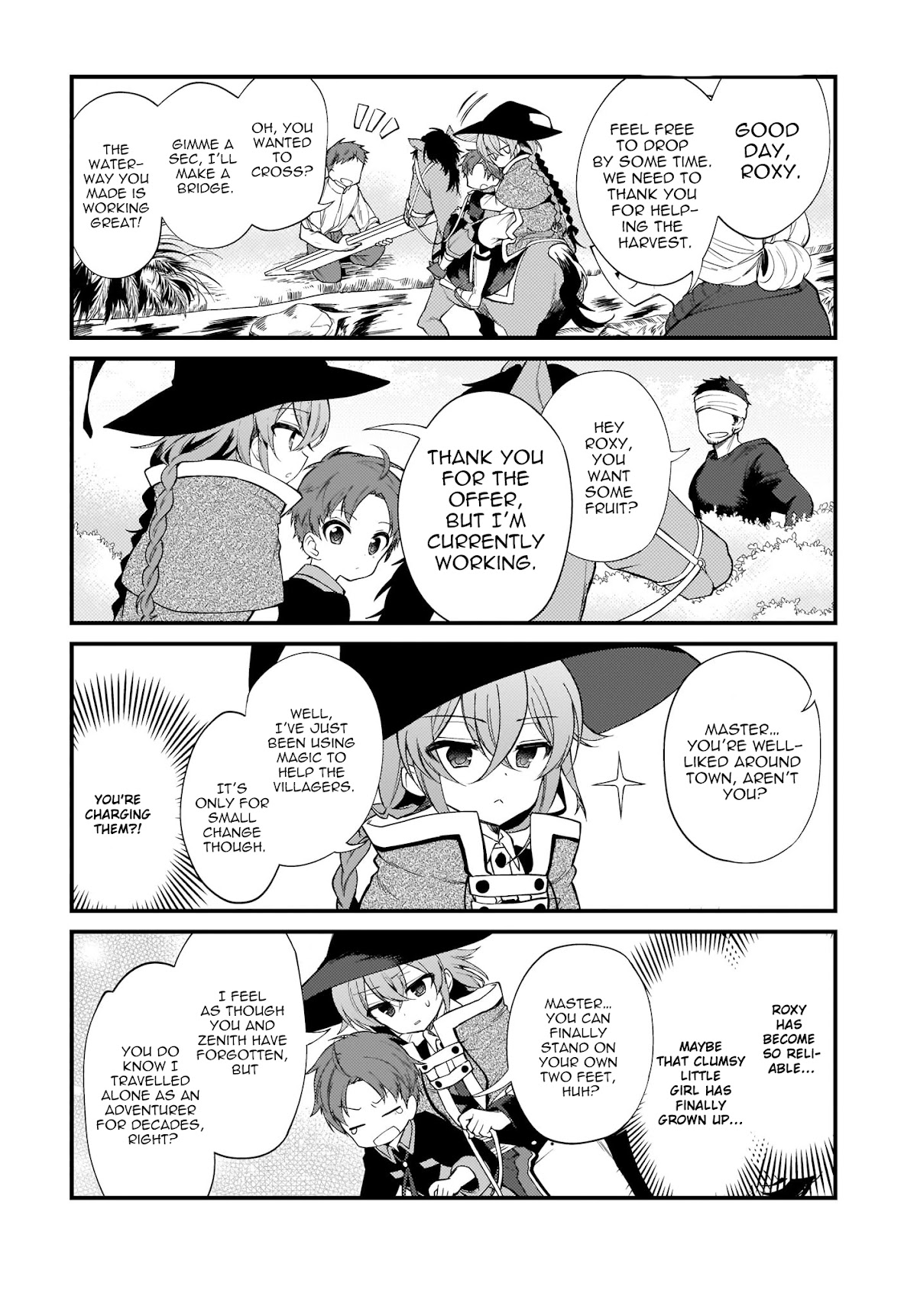 Mushoku Tensei: Even If It's a 4-Koma, I'll Get Serious chapter 2 page 10