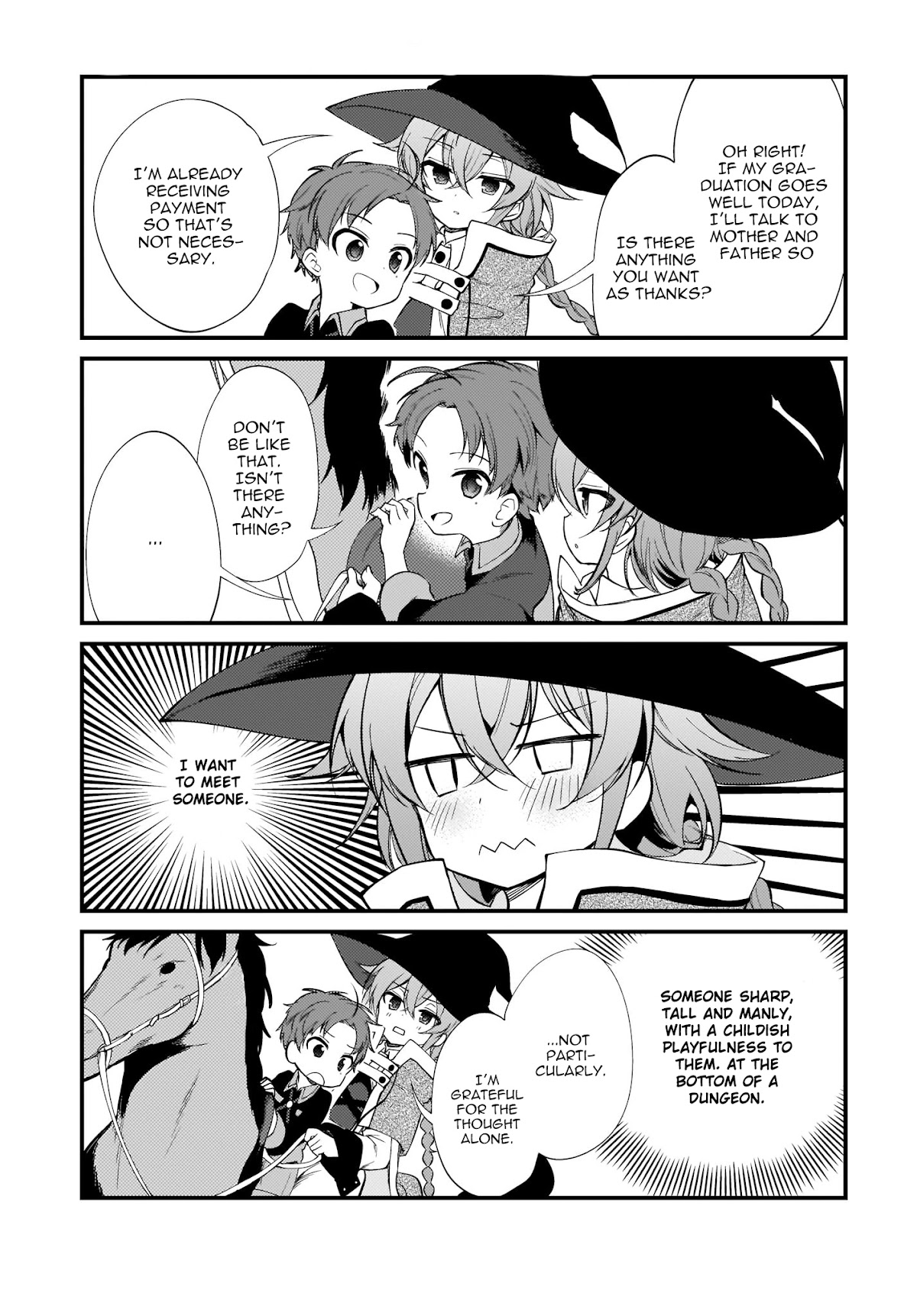 Mushoku Tensei: Even If It's a 4-Koma, I'll Get Serious chapter 2 page 11