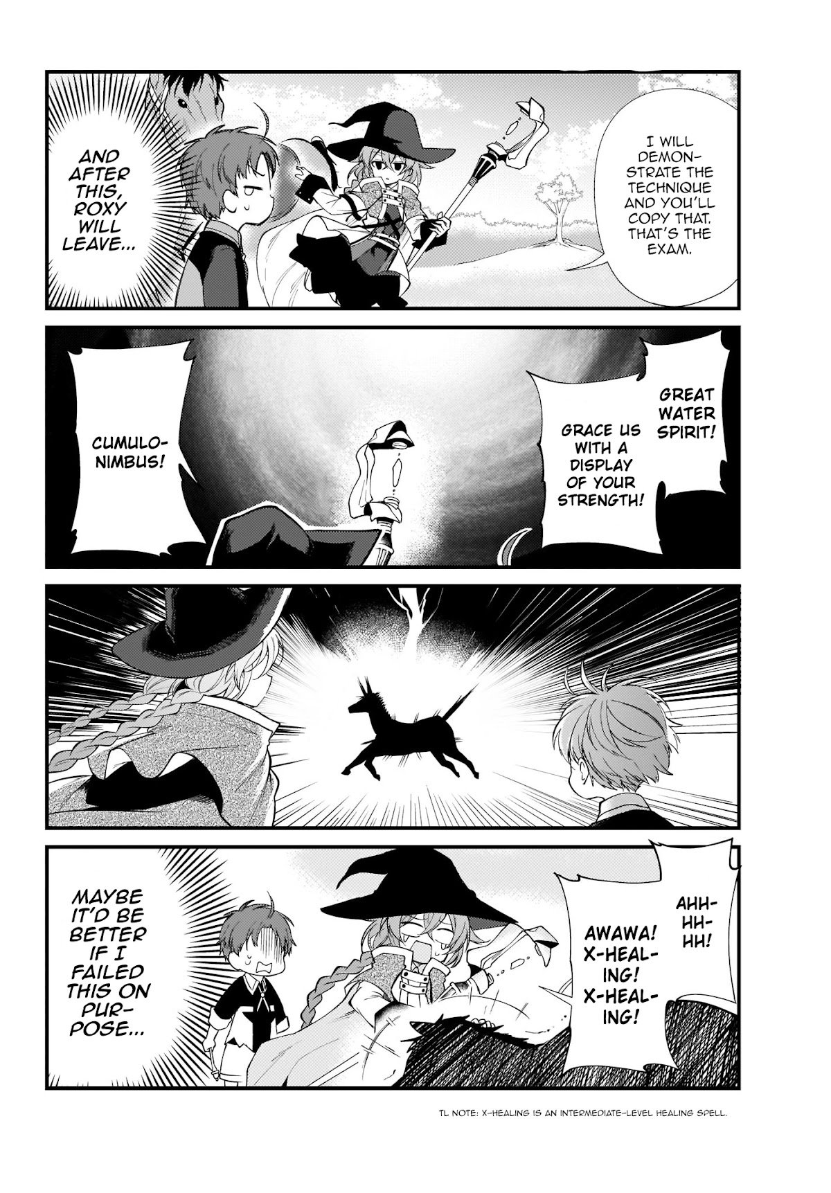 Mushoku Tensei: Even If It's a 4-Koma, I'll Get Serious chapter 2 page 12