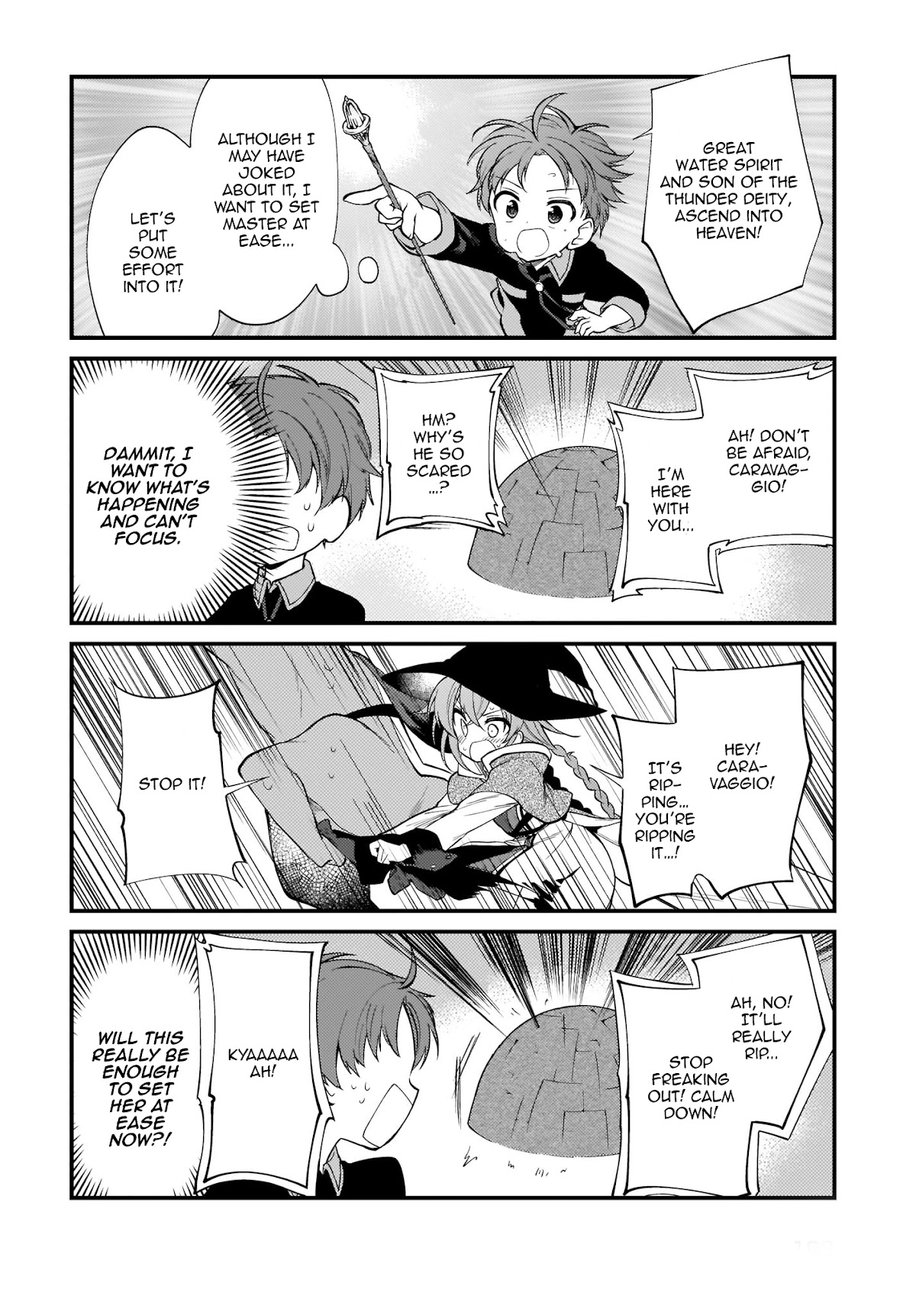 Mushoku Tensei: Even If It's a 4-Koma, I'll Get Serious chapter 2 page 14