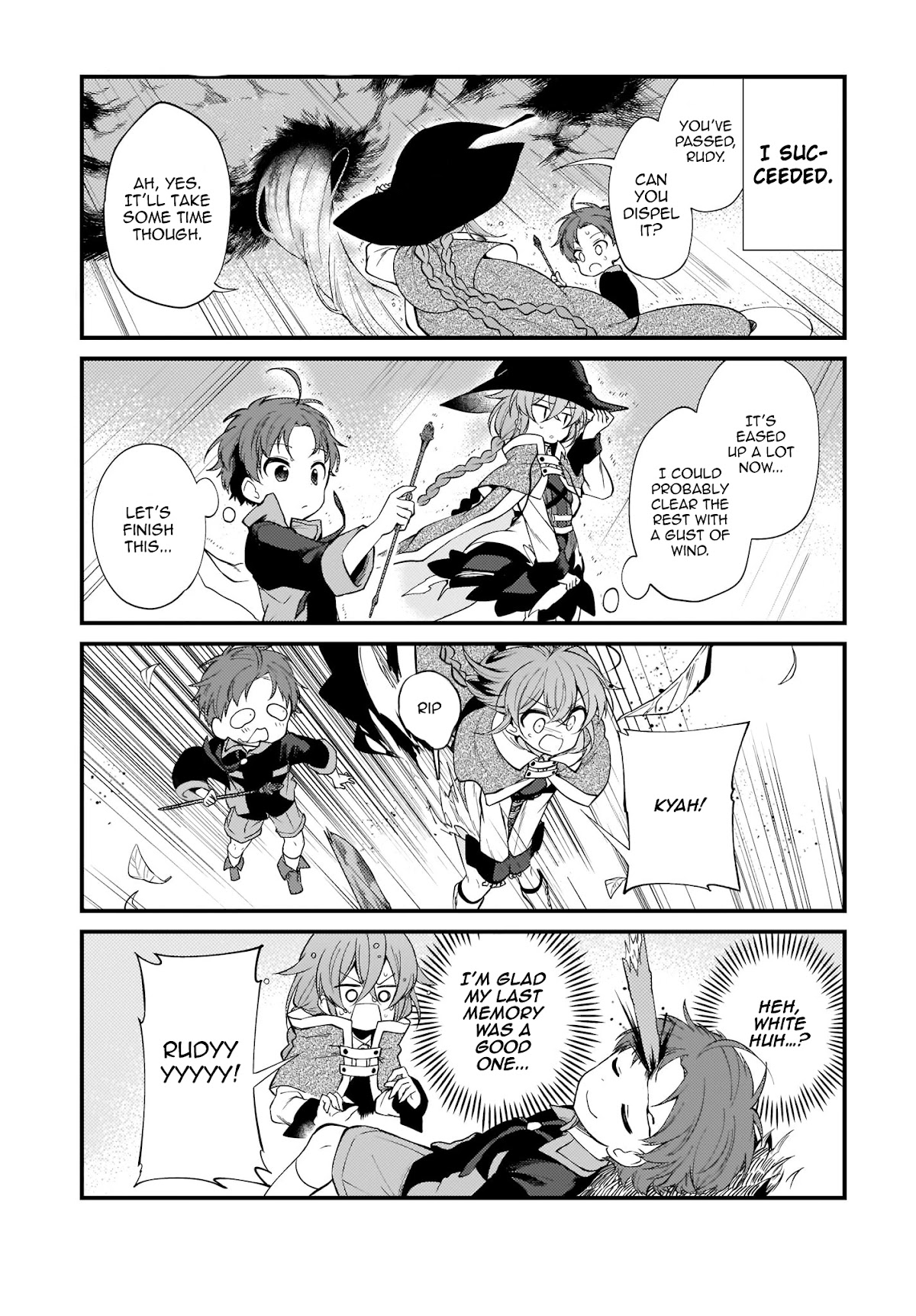 Mushoku Tensei: Even If It's a 4-Koma, I'll Get Serious chapter 2 page 15